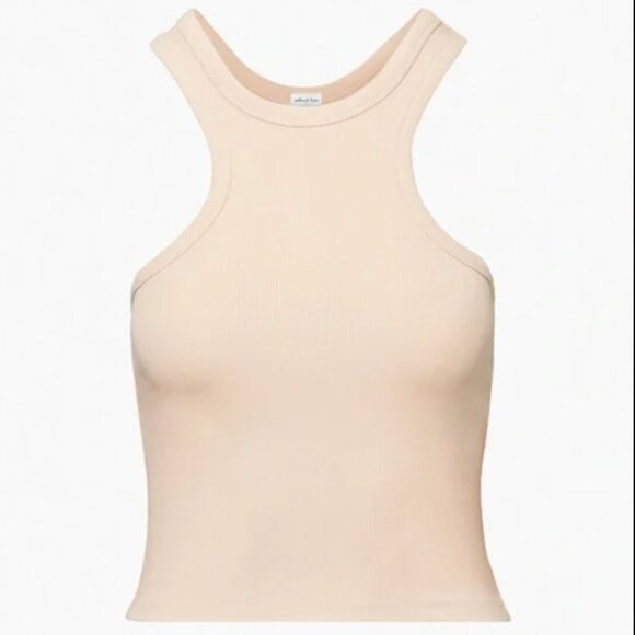 NWT Aritzia Wilfred Free Wish Tank, Flax Beige Sz M - Picture 1 of 6